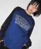 RONRON Basic Rr Archive Raglan Long Sleeve Blue