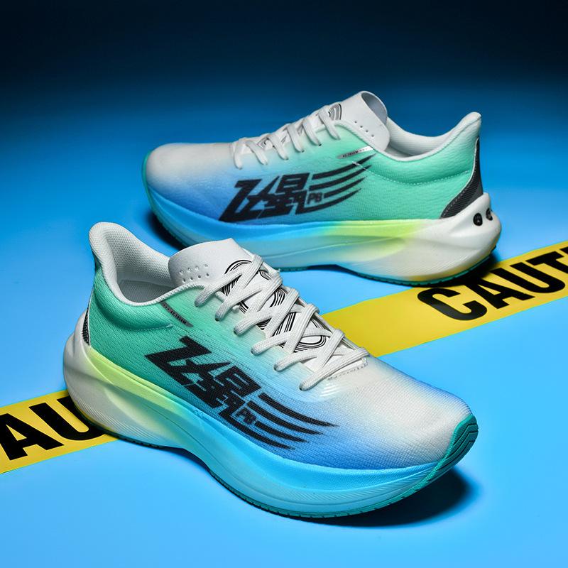 

Summer mesh running shoes fly and burn shadow PB carbon plate ultra-light shock-absorbing sports shoes marathon special long-distance running 44