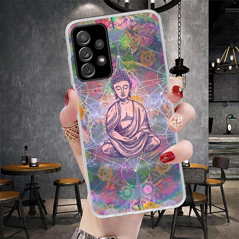 Gautama Buddha Budha Belief Soft Phone Case For Samsung Galaxy A12 A22 A32 A52 A72 A02S A51 A50S A71 A70 A31 A20S Note 20 Ultra