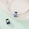925 Silver Learned Little Animals Series Charms Pendants For Necklace Original Bracelet DIY Birthday Women's Fine Gifts