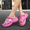 Summer Large Size Women's Sandals Shoes Increase Hole Shoes Summer Beach Sandals