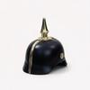 Imperial Prussian Pickelhaube Helmet, Leather WWI German Spike Helmet