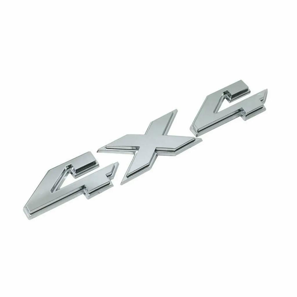 3D Metal 4X4 Car Sticker Emblem Badge Decals Car Tail Sticker for Dodge Ram 1500 2500 3500 4X4 Jeep Grand Cherokee Wrangler Ford