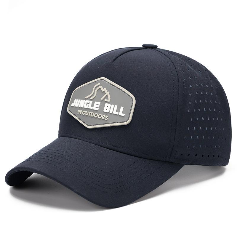 

Бейсболка весна-лето, дышащая, быстросохнущая, для занятий спортом на открытом воздухе, регулируемая шляпа от солнца для пар темно-синий