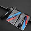 Car Key Case For BMW M-Power Card Protector Cover Shell New X1/7 Series 5 4 3 Series X5 X7 Buckle 535li Advanced NFC Five Series Gjbn47