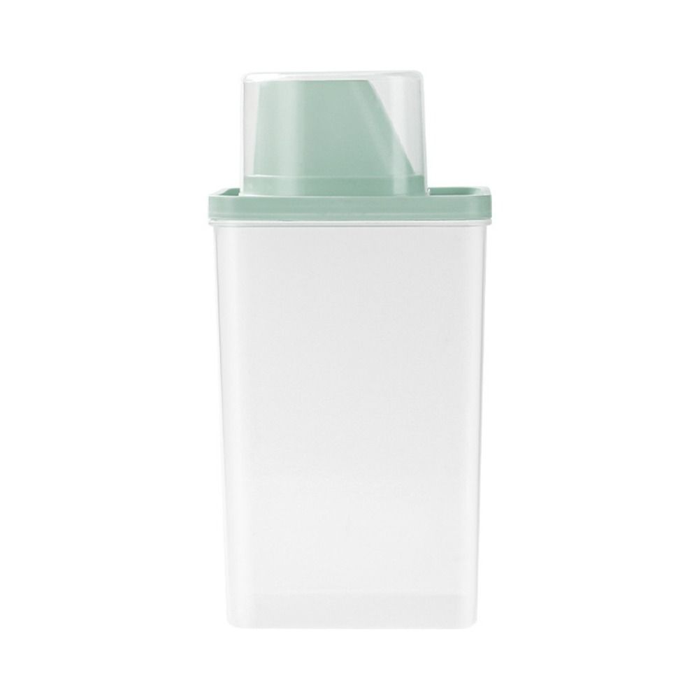 With Measuring Cup Laundry Detergent Container Sealed Detergent Organizer Box