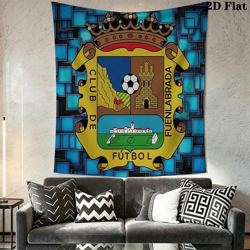 Fuenlabrada Wall Hanging Printed Fabric Blanket Decorative Tapestries for Bedroom Living Room Home Decor