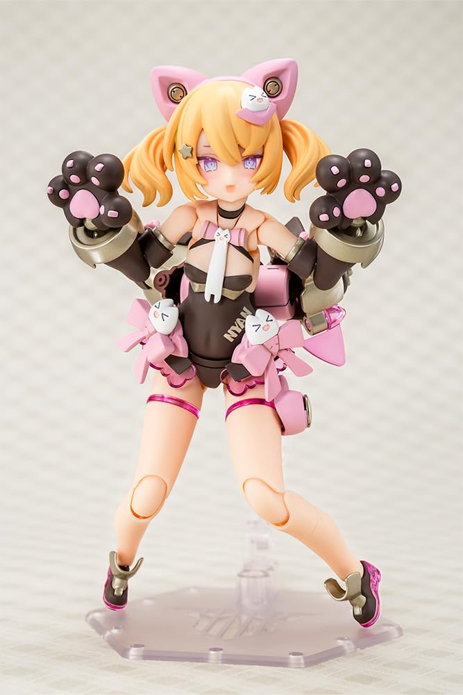 Kotobukiya Megami Device Black Mao Scale Plastic Approximately 135mm Tall PUNIMOFU 1/1 Model,