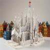 Piececool Sagrada Familia 3D Puzzle - Berühmtes Architektonisches Gebäude - Metall Nano Puzzle - Montage Erforderlich (Kein Kleber erforderlich) - Schwierigkeitsgrad 6 Sterne
