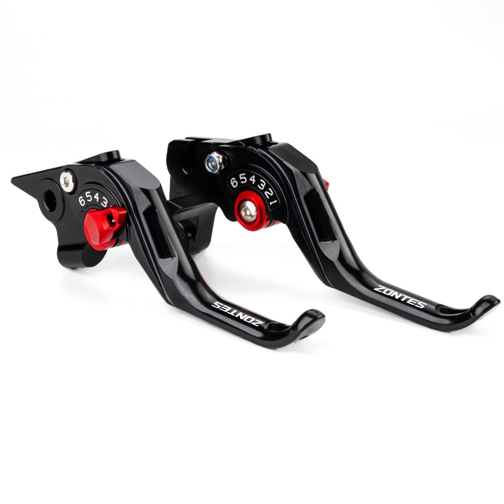 For ZONTES 703RR 703 RR 2024 2025 2026 Motorcycle Accessories Aluminum Adjustable 2 Finger Short Brake Clutch Levers