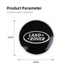 62MM Metall Auto Radnabenkappe Radnabenmitte Schutzabdeckung für Land Rover Discovery 2 3 4 Range Rover Freelander SV SVR Velar