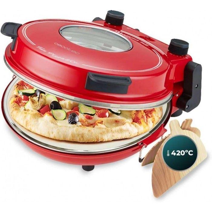 Four À Pizza - Fun Pizza&Co - Mamma Mia Vista - 1200 W - Température Max 420 C - Minuterie 15 Min