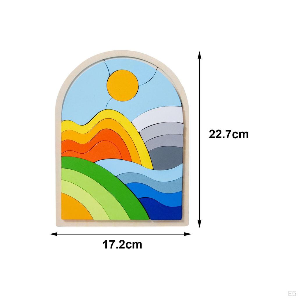 Educational Wooden Puzzle Set for Kids