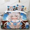 3D Print Kawaii Anime Sexy Girl Bedding Set Duvet Cover Bed Set Quilt Cover Pillowcase Comforter King Queen Size Boys Adult9639