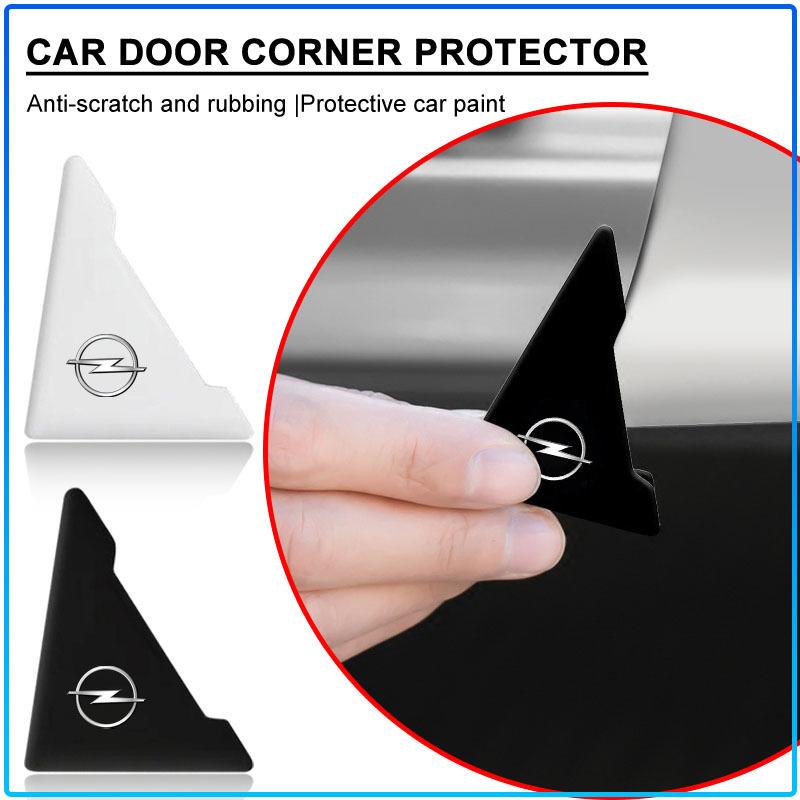 2Pcs Car Door Corner Silicone Protective Anti-Collision Cover For Opel Astra H G J Insignia Mokka Zafira Corsa Vectra B C D