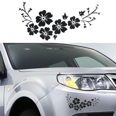 Beautiful Waterproof Car Decoration Auto Body Car Styling Flower Pattern Car Sticker Auto Decal