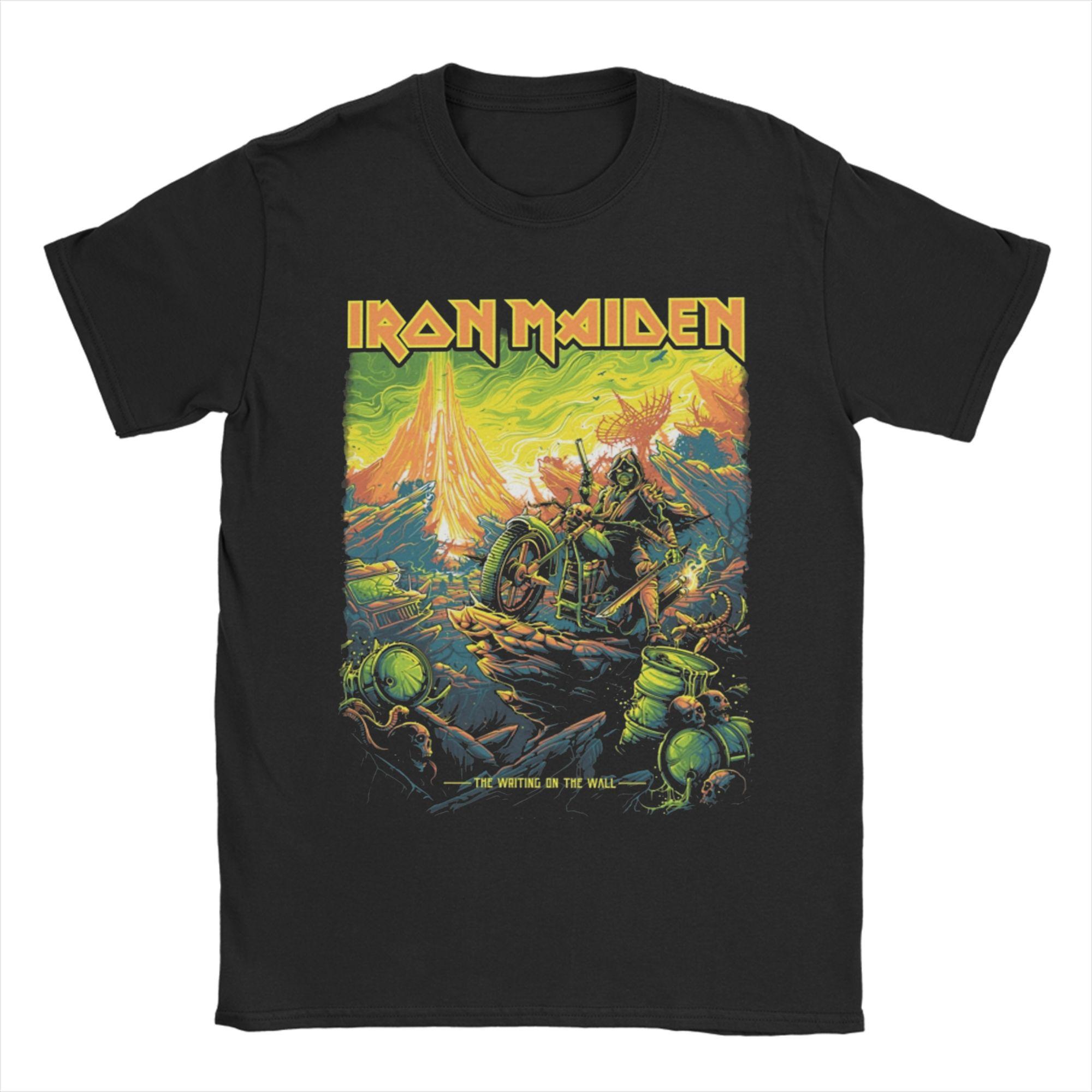 

RUN FOR YOUR LIVES WORLD TOUR 2026 Irones Maidenes Outfit Unisex T Shirts Cotton Tee Print T-shirt Clothes M