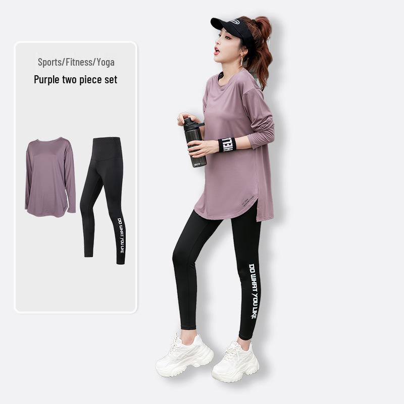 Plus Size Yoga Fitness Long Sleeve T-shirt - Ideal for Running & Gym, Supports 200 lbs, New 2023
