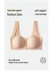 Seamless Front-Closure Anti-Sagging Plus Size Wire-Free Bra with Beautiful Back Design
