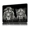 Lions Love Metal Poster Customized Wall Art Retro Vintage Metal Signs for Man Cave Mancave Decoration Gaming Wand Deko House
