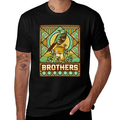 Brothers Osborne ist ein amerikanisches Country-Musik-Duo T-Shirt Arbeit Basic Kurzarm Oberteil