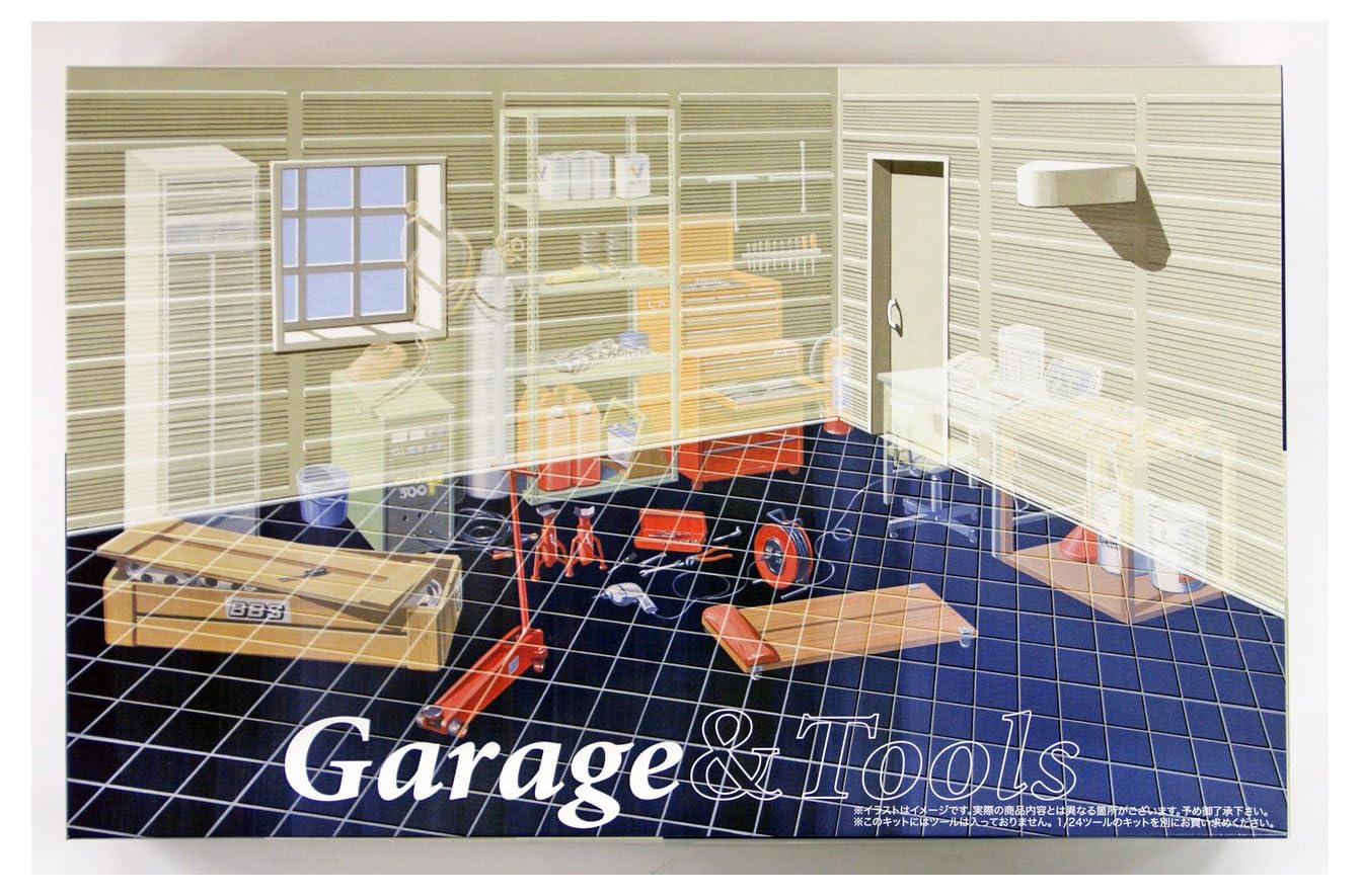 

Fujimi Model Garage Tool Series Garage Пластиковая модель 1/24 и № 1