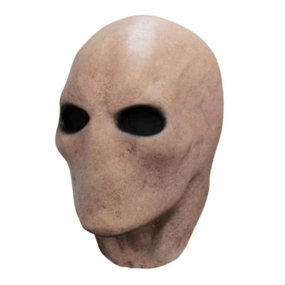 Faceless Man Alien Skull Latex Helmet Dress Up Party Cosplay Props  Unisex