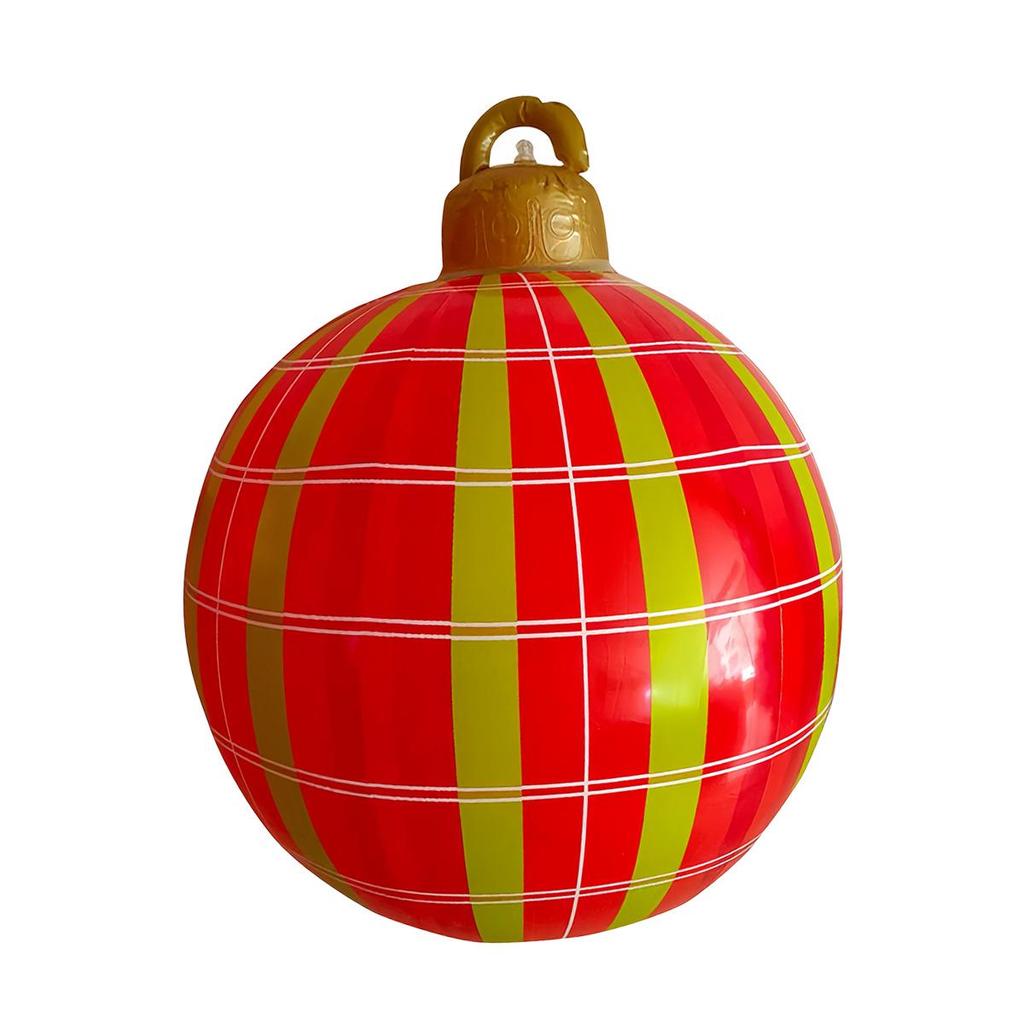 Eco-friendly PVC Inflatable Christmas Ball for Indoor & Outdoor Festive Decoration