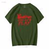 NEW LIMITED Come Out To Play Quote T Shirt vintage Washed Casual Slightly homme graphic Stylish Unisex Soft Breathable