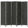 Room Divider - Exclusive House - 5 Panels - Water Hyacinth - 193 X 160 Cm