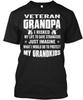Veteran Grandpamy Grandkids Grandpa I Risked My T-Shirt Made In USA S-5XL