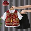 Chinese Style Baby Boys' Tang Suit, One-Year-Old Formal Set, Spring/Summer Infant Wear, National Tide Crown Garment for Zhuazhou Occasions