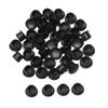50Pcs Practical Hardware Hole Ornament Exterior Furniture Hole Covers Dust Plug Stopper Protective Cap Screw Decor