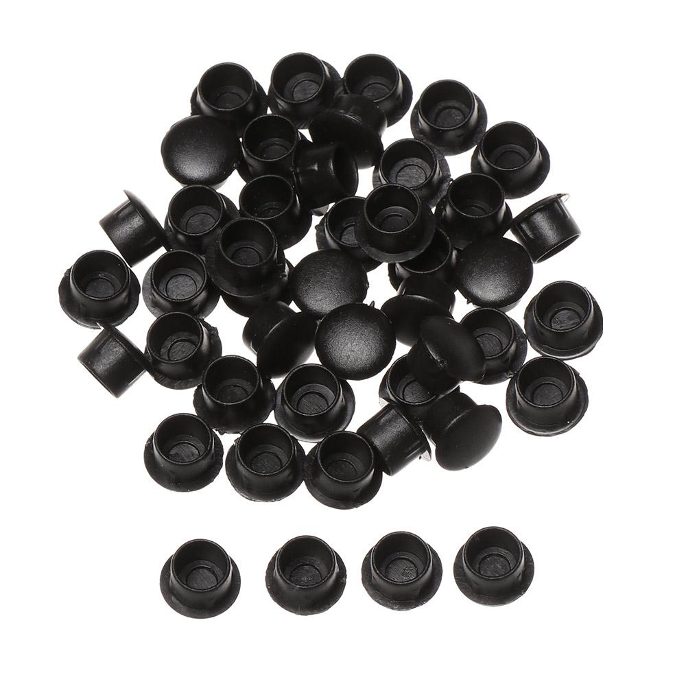 50Pcs Practical Hardware Hole Ornament Exterior Furniture Hole Covers Dust Plug Stopper Protective Cap Screw Decor