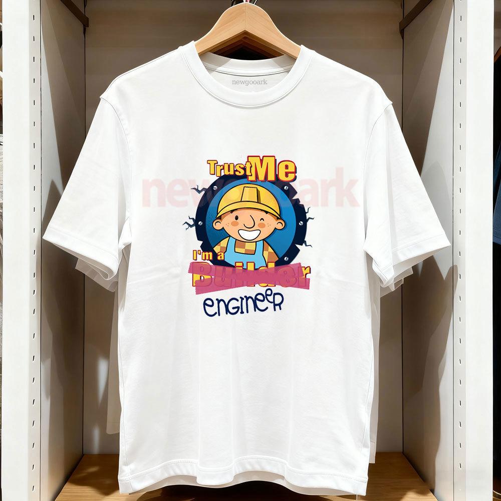 Can We Fix It Bob The Builder Bob The Builder Can We Fix It TShirt Women Unisex Casual Cotton Graphic T Shirts Unisex Adult Shirt S