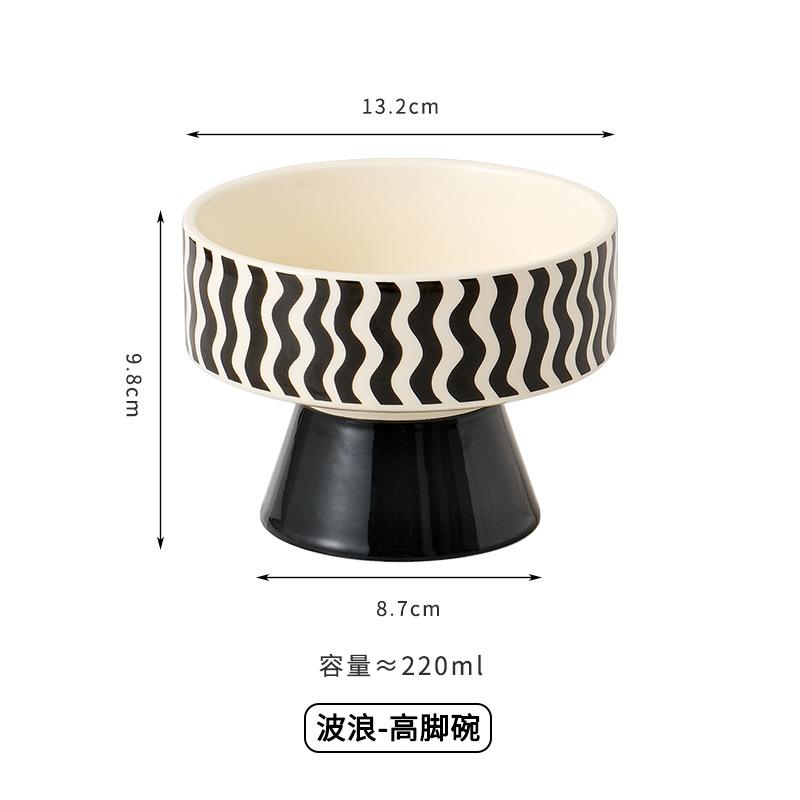 Nordic Candle Aromatherapy Cup Niche Goblet Dessert Ice Cream Cup High Value Coffee Cup Mug Ceramic Water Cup