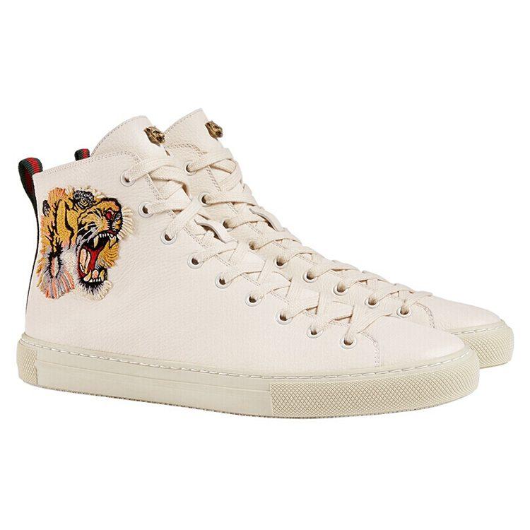 Gucci Leather High Top 'Tiger' 478337 BXOA0 9064