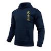 2025 New Fashion Men's Bushido Print Hoodie High Grade Male Outdoor Casual Sport Hooded Sweatshirt Home Outdoor Comfort Pullover
