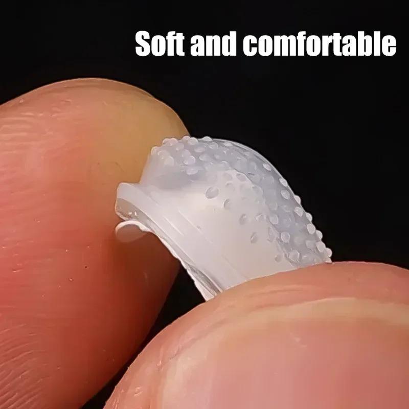 1-10pairs Transparent Silicone Eyeglass Airbag Soft Nose Pads Nosepads on Glasses Sharing Comfortable Anti-Slip for Nose Pad