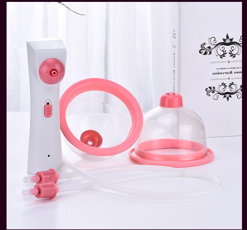 Electric Vibration Heated Breast Massager for Home Breast Care and Enhancement