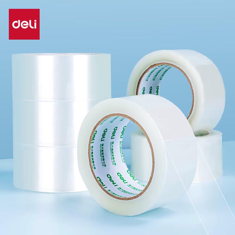 Deli 30213 Non-Marking Clear Packing Tape
