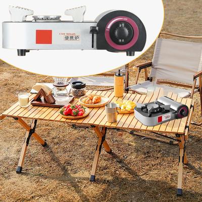 Camping Stove Portable Camping Stove Burner 2100W Windproof Cooking Tool Lightweight Kitchen Accessories For Frying Heating