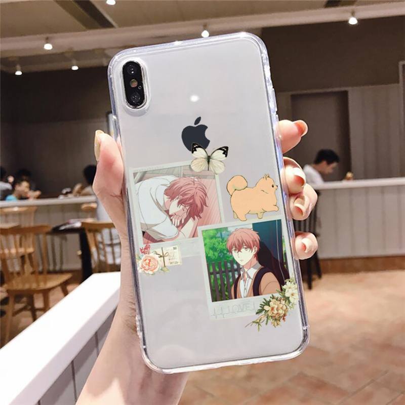 Given Yaoi Anime Cartoon Manga Handyhülle Transparent Weiches TPU für iPhone 13 12 Mini 11 Pro X XR XS Max 6 6s 7 8 Plus SE 2020
