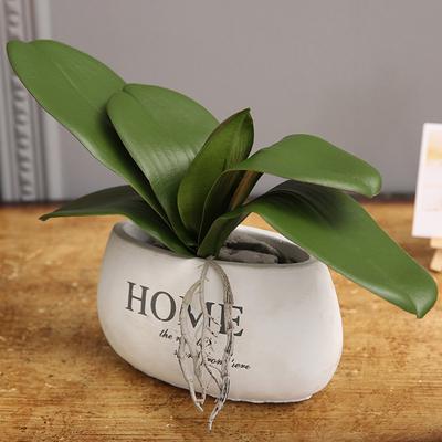 Plant 1 Stuks Orchidee DIY Bureau Thuis Decoratie Kunstmatige Vlinder Kantoor Blad Bonsai Decor