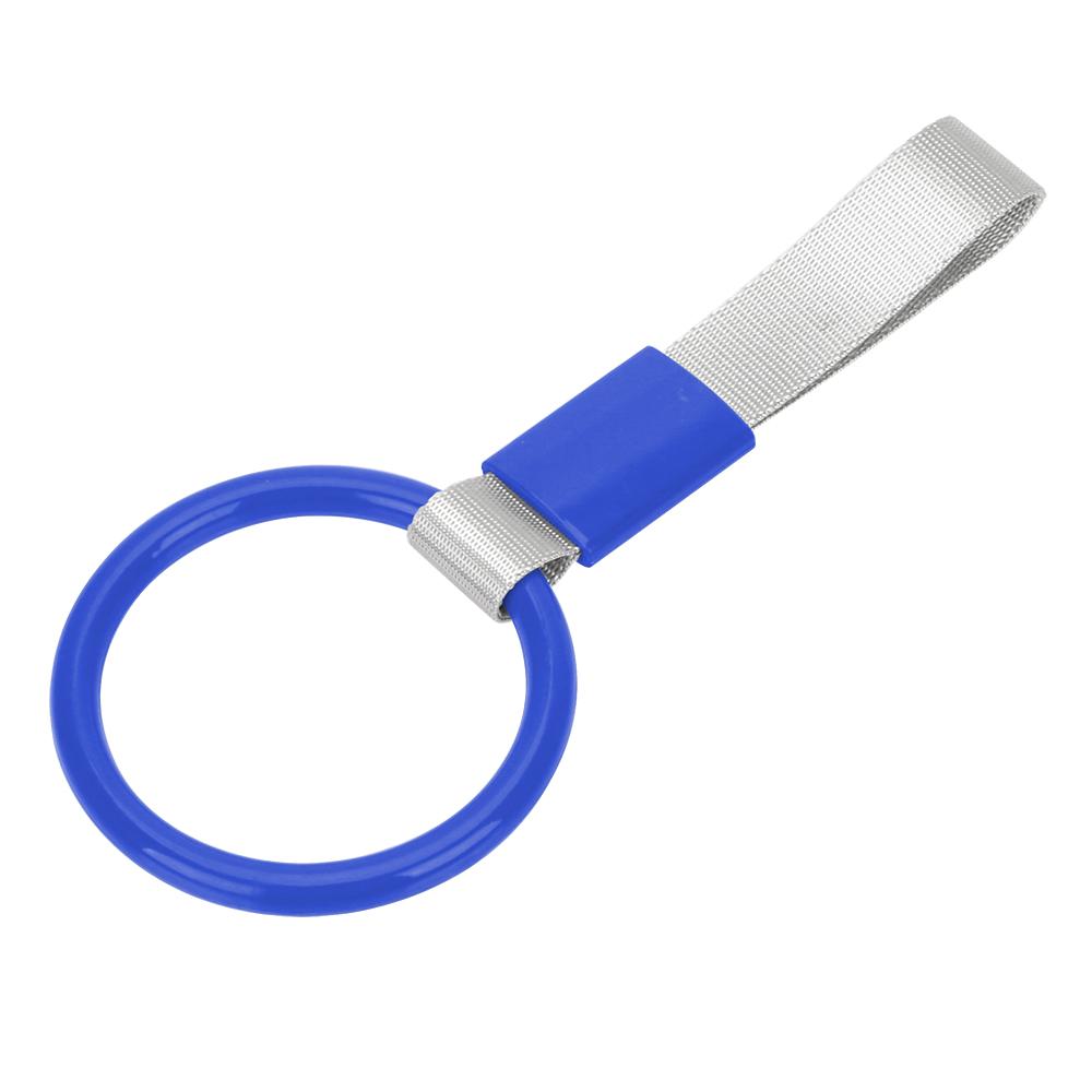 Car Styling Car Interior Pull Ring Round Car Accessories JDM TSURIKAWA RING Car Rear Bumper Warning Loop Subway Train Bus Handle Strap Charm Drift
