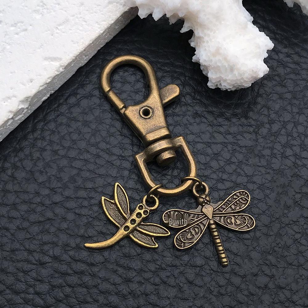 100 Antique Bronze Animal & Insect Alloy Pendants: Dragonfly, Butterfly Charms for DIY Bracelets, Necklaces, Keychains