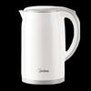 Midea 1.7L Stainless Steel Electric Kettle with Rapid Boil & Anti-Scald