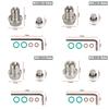 M12.1x1.25/1.5/1.75 M14.1 M16.1 M18.1x 15mm Oil Drain Plug Oversize Piggyback Self Tapping Oil Pan Thread Repair Kit