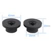 For BMW K100 K75 Rubber Sleeve Grip for Upper Triple Fork Clamp Cafe Racer Accessories