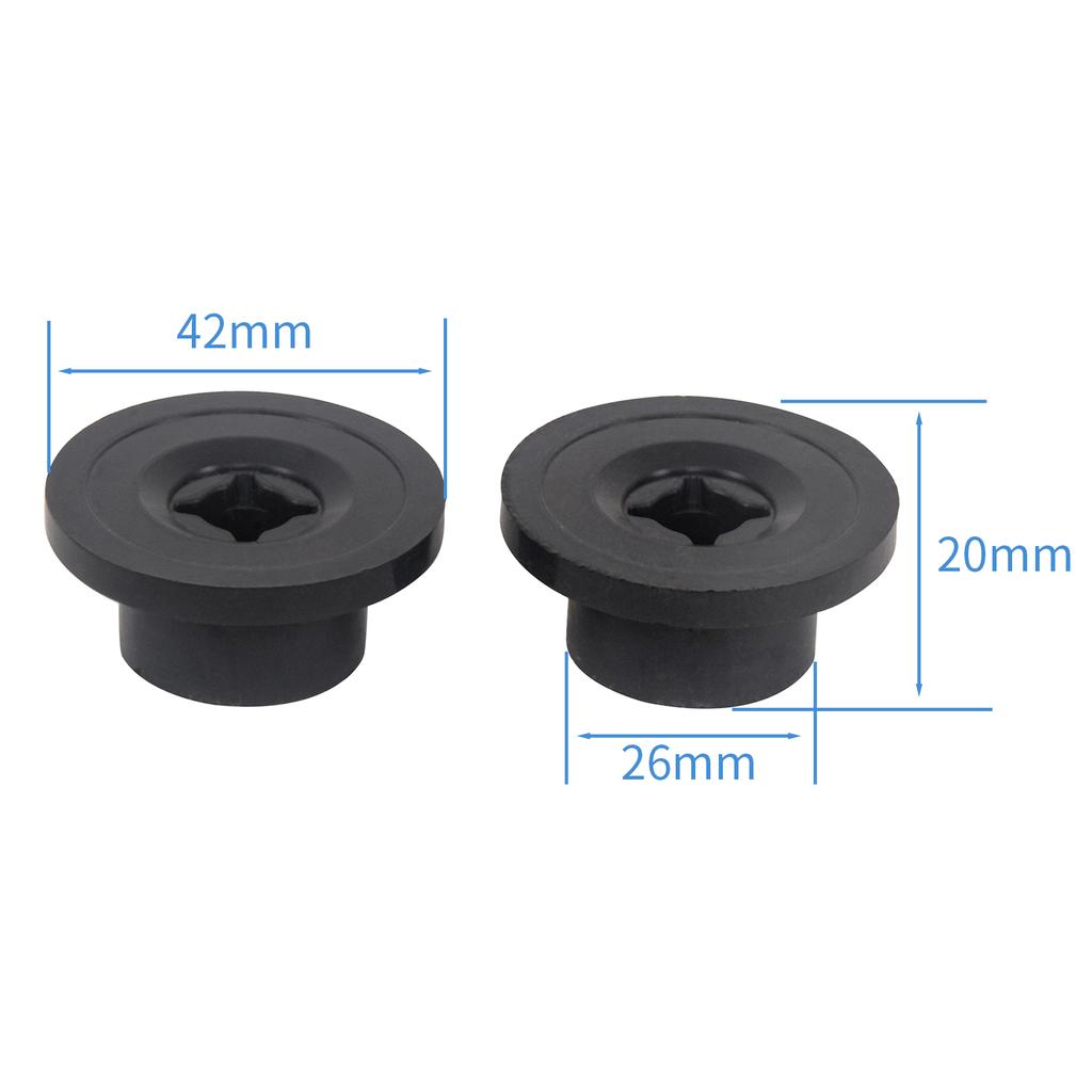 For BMW K100 K75 Rubber Sleeve Grip for Upper Triple Fork Clamp Cafe Racer Accessories